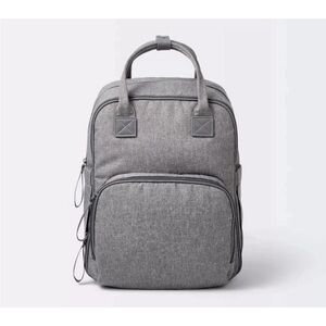 Stylish Gray diaper Backpack